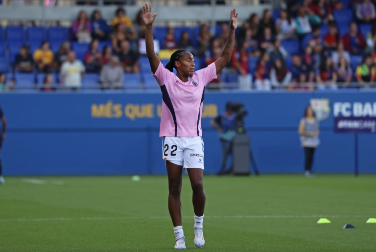 Jugadoras del Espanyol muestran su apoyo en caso Daniela Caracas